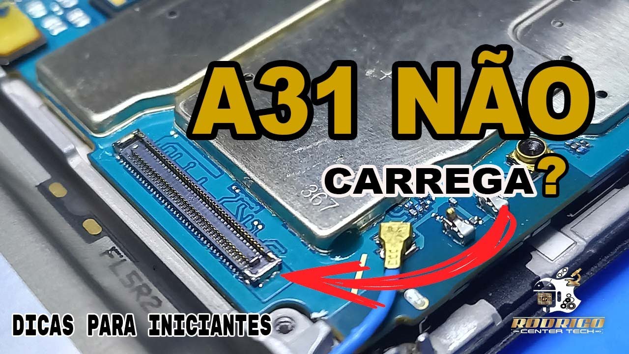 📲 A31 não LIGA e  não Carrega (Dicas para iniciantes) A20S, A30S,  A31, A51, A70 E OUTROS.