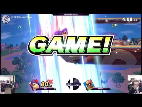 Need (Donkey Kong) vs. ManRay (Captain Falcon) - Orbitar 82 - Pools