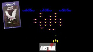 Amstrad CPC Games - Space Hawks