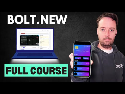 The Complete Bolt.New Course - Build Websites, Web Apps and Mobile Apps