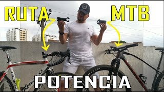 Como elegir la POTENCIA en tu bici de RUTA