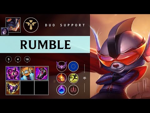 Rumble Support vs Nami - EUW Master Patch 25.24