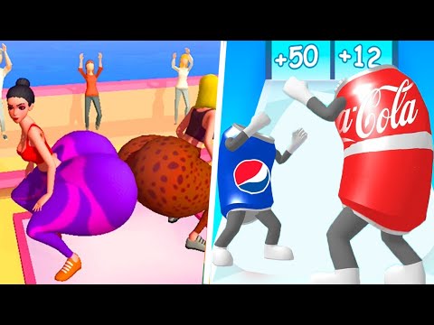 Twerk Race, Join Blob Clash All Levels Game Mobile Walkthrough iOS,Android Gameplay Update Pro