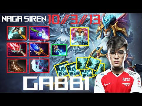 Gabbi Naga Siren Carry Gameplay Patch 7.31b - Dota 2 Full Gameplay player perspective