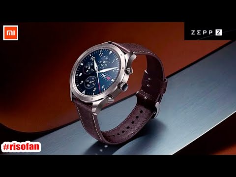 Zepp Z walnut brown standard smart watch.