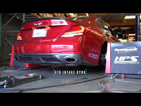 2018-2021 Genesis G70 3.3L Twin Turbo HPS Intake Dyno