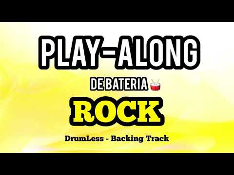 Play-Along de Bateria ( ROCK ) DrumLess - Backing Track