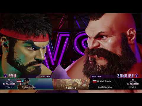 SF6 Ryu vs Zangief epic match with comeback