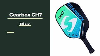 Video thumbnail: Gearbox GH7 Plus Middleweight Composite Pickleball Paddle