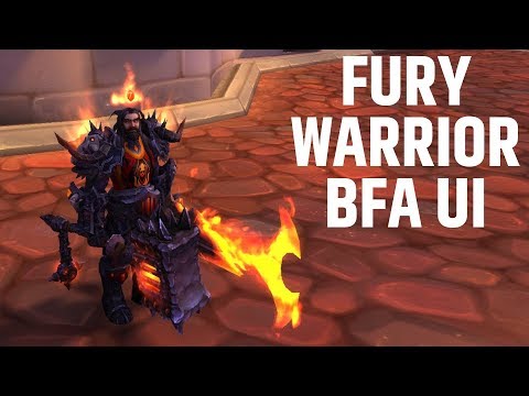 Fury Warrior BFA UI