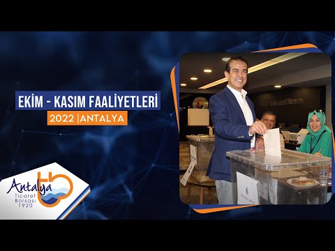 Ekim - Kasım Ayı Faaliyet Videosu | 2022