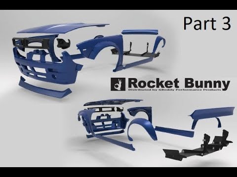 Rocket Bunny v2 Boss s14 body kit assembly – part 3
