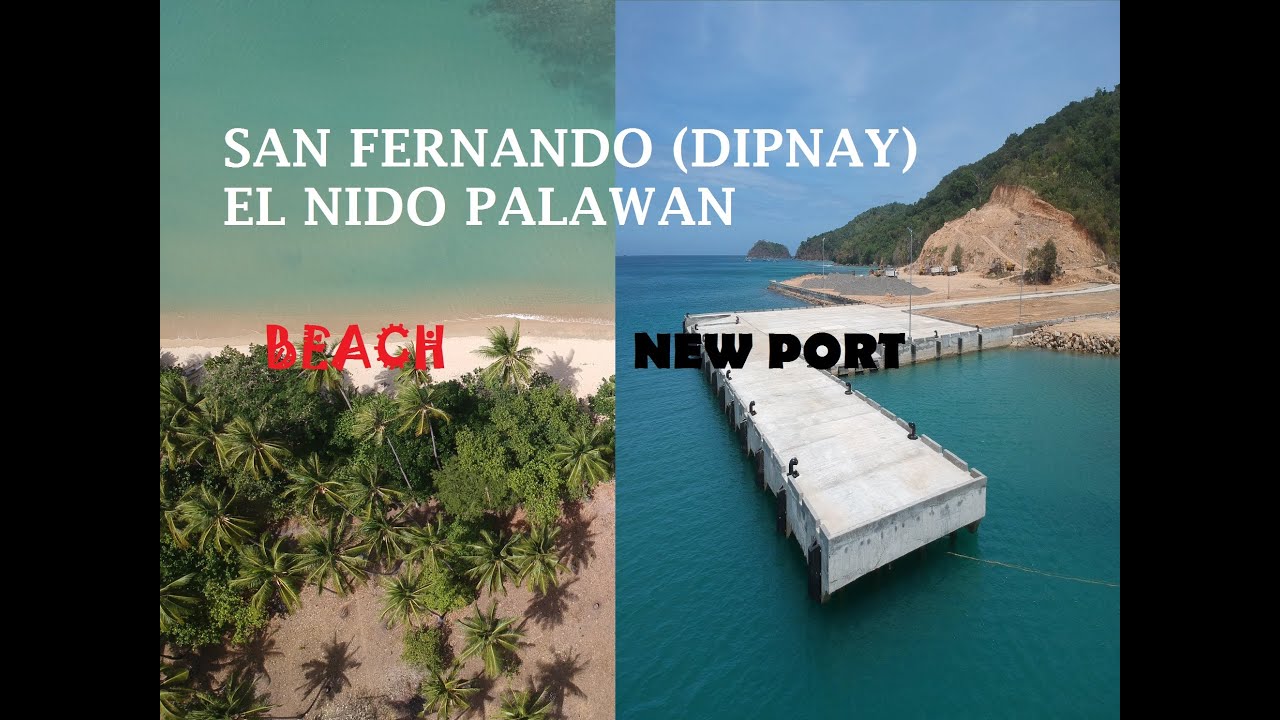 Experience the breathtaking aerial panorama of San Fernando Beach.