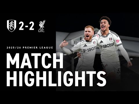 HIGHLIGHTS | Fulham 2-2 Liverpool | Reed Rocket Raises Cottage Roof 🚀