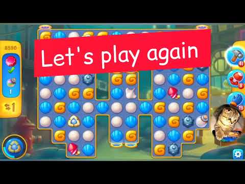 Fishdom 2022, no Boosters, 8590  level  -  прохождение без бустеров,  8590  уровень.