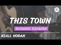 This Town - Acoustic Karaoke (Niall Horan)