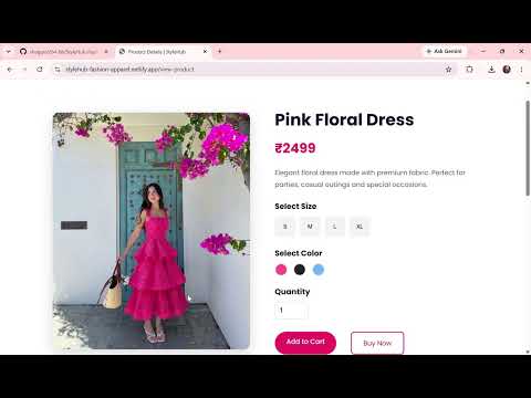 Task Demo - DAS001946 - StyleHub - Fashion & Apparel