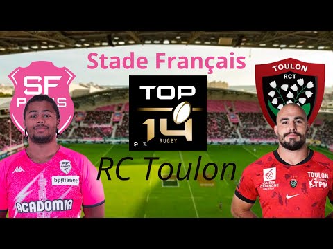 Match de Top 14 Stade Français RC Toulon