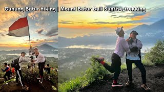 Gunung Batur hiking | Mount Batur Bali Sunrise trekking