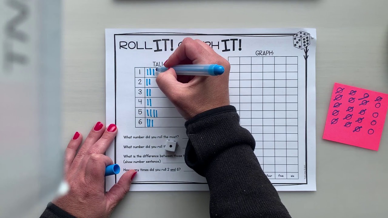 Roll It! Graph It! Activity