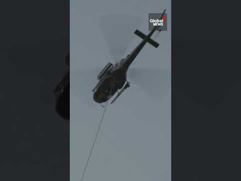 Helicopter crashes fighting Nova Scotia wildfire, pilot conscious