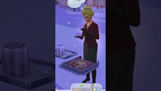 屋台の客に謎の誉め言葉をかける店主【 The Sims 4 追加パック | Home Chef Hustle Stuff Pack 】 #Shorts
