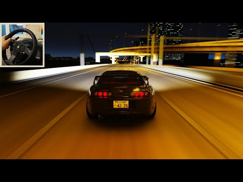 1147HP Toyota Supra MK4 Full Send! - Assetto Corsa | Thrustmaster T300 RS Gameplay