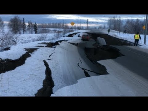 RAW Alaska 7.0 Earthquake near Anchorage November 30 2018 News Video