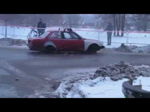 Crash BMW E30 M50B25 + compr 230HP Drift Moto Orkiestra Zgierz WOŚP 2k17 1080p 60kl/s