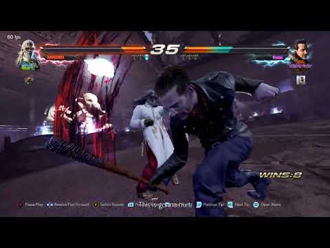 Tekken 7 Leroy vs Negan
