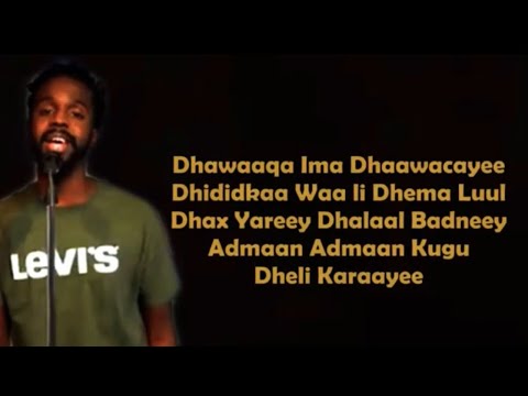Markaa dhinto oo HARUN LEEWAAYE HEES CUSUB DHUUWOOY LYRICS 2020