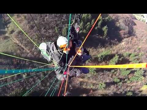 Zbor cu parapanta Caraiman, Bunloc, Postavaru