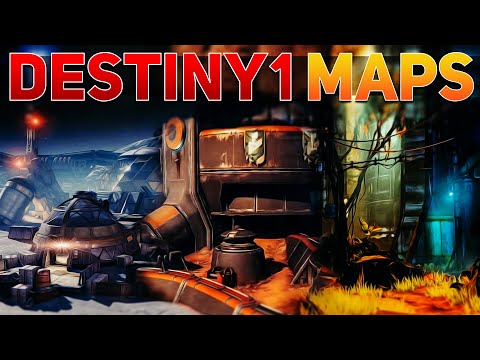 Destiny 1 Maps and Their History