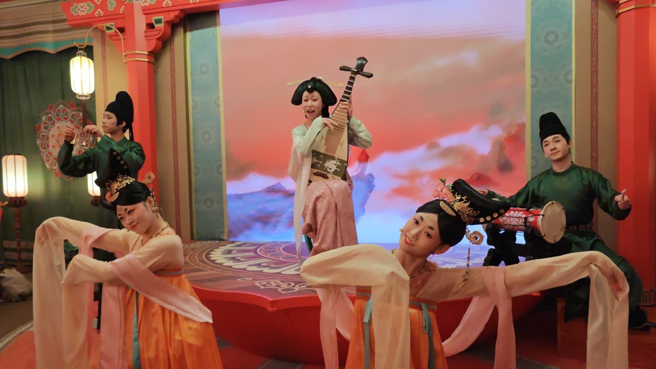 北京环球影城盛唐国风表演｜Tang Dynasty Show at Universal Beijing Resort｜北京ユニバーサル唐王朝パフォーマンス｜북경유니버셜 당나라 전통 공연
