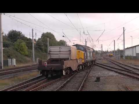 37608/37609 and 97301 in the Carnforth area, 23rd September 2015