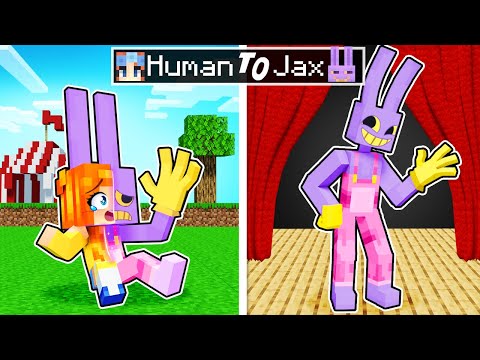 Human to Jax: Minecraft Transformation!