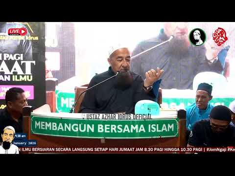 🔴LiveUAI 30/01/2026 Kuliah Dhuha Jemputan - Ustaz Azhar Idrus