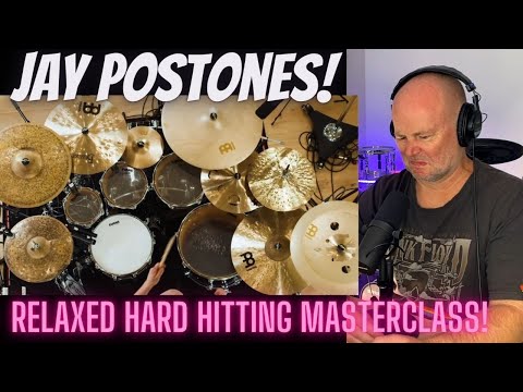 Drum Teacher Reacts: Meinl Cymbals - JAY POSTONES - "Natural Disaster" by TesseracT