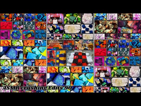 1 Hour Compilation | Dyed Dusty Flakey powdery Gym Chalk | Gym Chalk Asmr | Oddly Satisfying