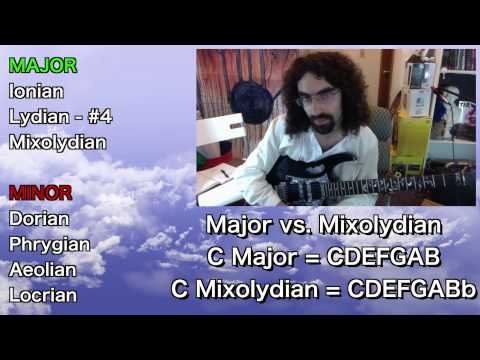 Intro to Modes Part 3/3 - Music Theory From the Ground Up Lesson 12