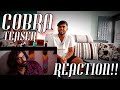 Cobra Teaser | REACTION | Chiyaan Vikram | Srinidhi Shetty | Ajay Gnanamuthu | GR Studios |