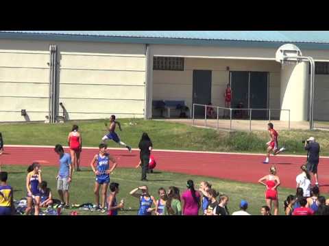 FSB 4x100m at Fountain Valley - 4-20-16 - Los Alamitos Boys