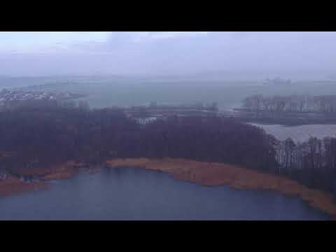 Cambser Landschaften - Überflug im Winter