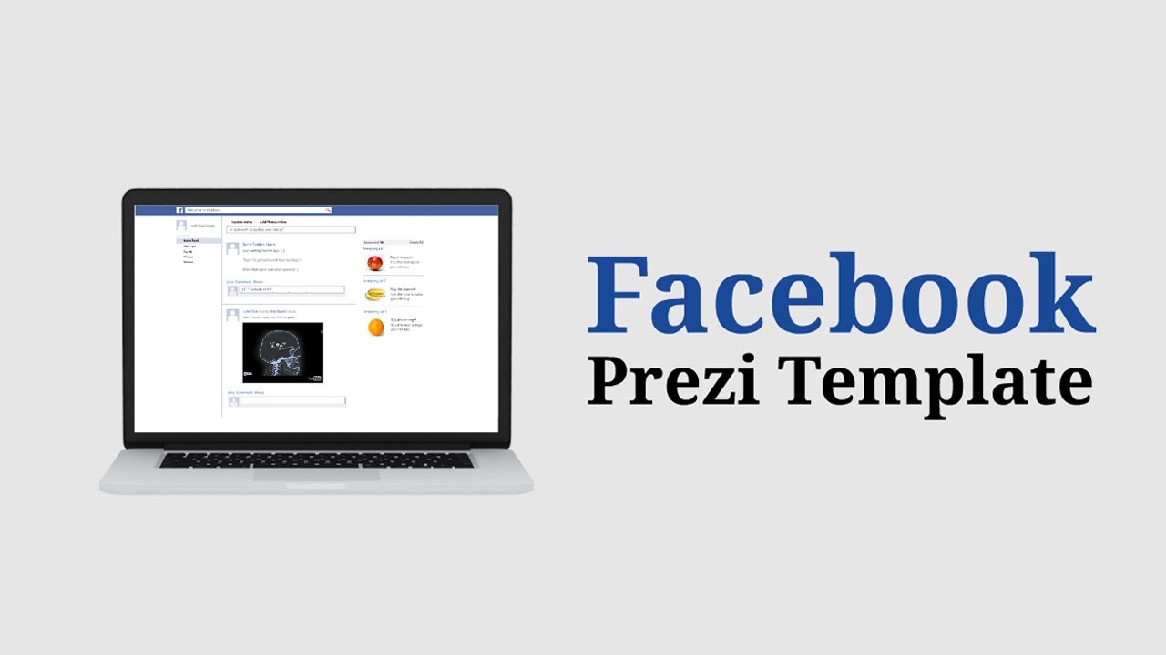Facebook - Prezi Template