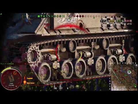 World of Tanks console | PS4 | British Bulldog at Hidden Village | High caliber medal