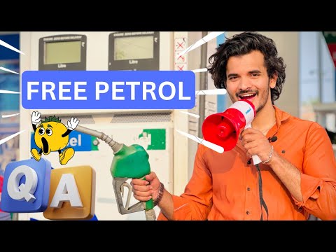 Free Petrol ⛽️ | Public reaction 😱 | Azmaik challenge