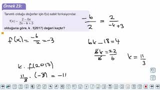 Eğitim Vadisi 10.Sınıf Matematik 7.Föy Fonksiyonlar 2 Konu Anlatım Videoları