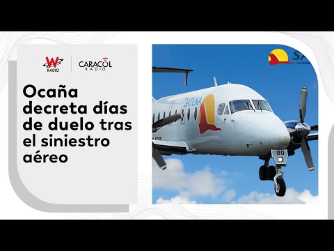 Tres días de duelo en Ocaña tras accidente de avión de Satena | Dos Puntos