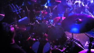 God Forbid -- Don&#39;t Tell Me What To Dream -- Live Drum Cam -- 11/17/12 Scout Bar - Houston, TX