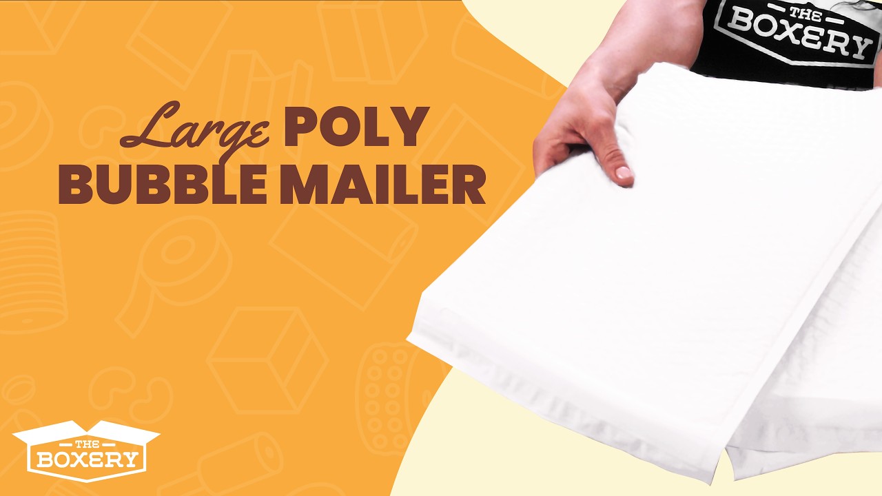 Youtube Video LUX Poly Bubble Mailers #3 100/cs